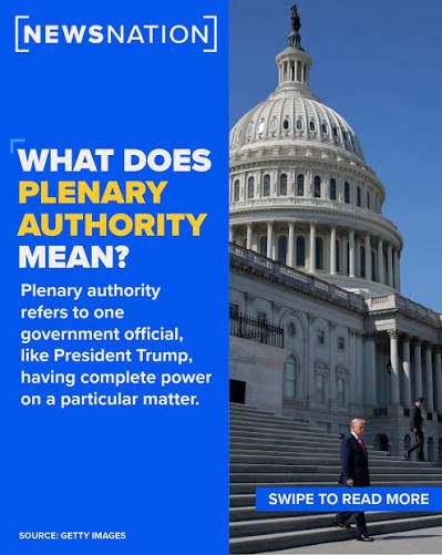 plenary authority