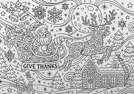 christmas coloring Pages