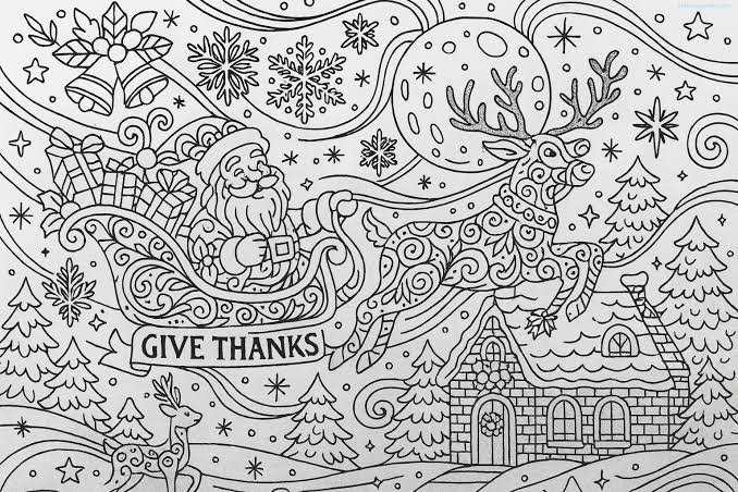 christmas coloring Pages