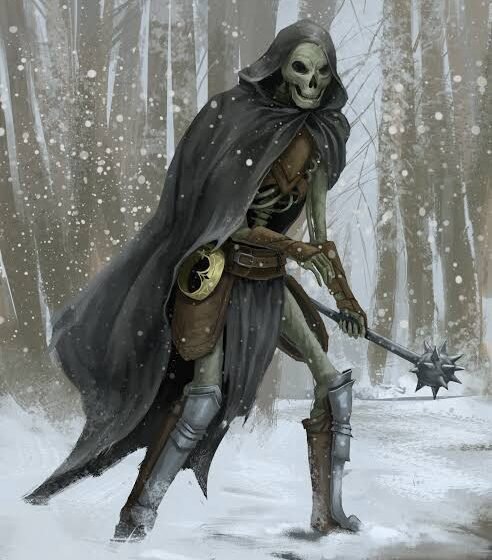 skeleton art